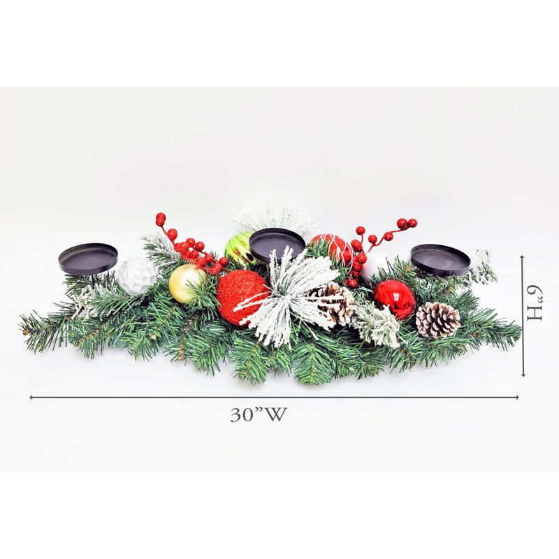 Décoration de Noël fleur de baies