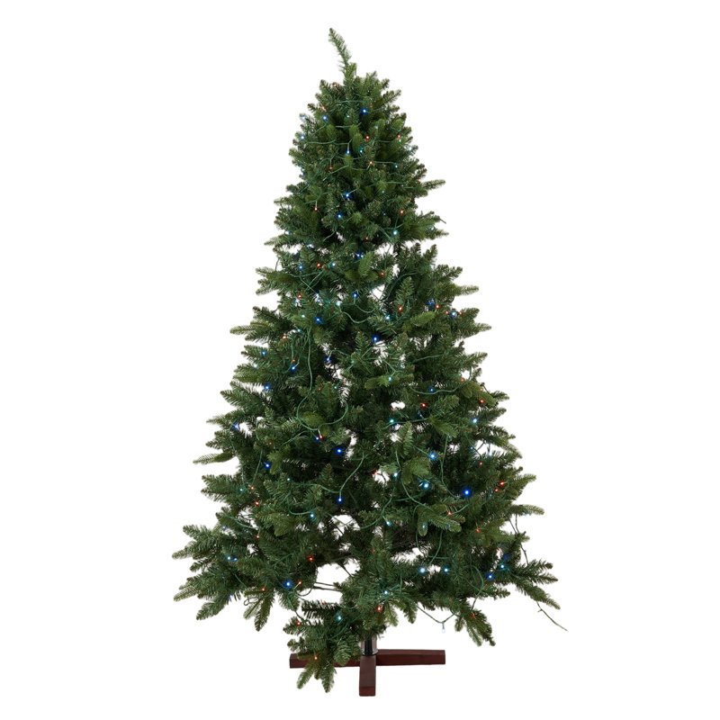 3.94' H Lighted Artificial Pine Christmas Tree