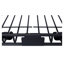Panier de transport en acier sur le toit, porte-bagages noir