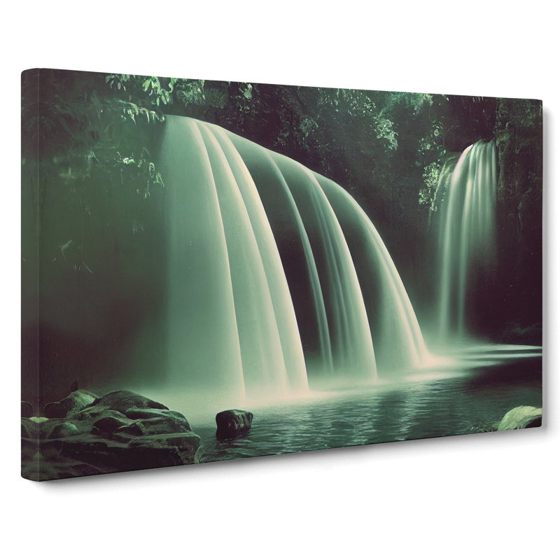 Captivating Waterfall - Wrapped Canvas, 40cm H x 60cm W x 3cm D