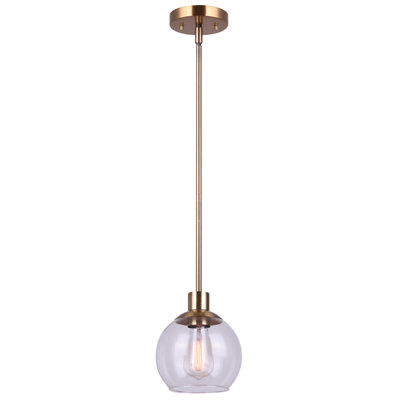 Luminaire suspendu sphère 1 lumière Oman