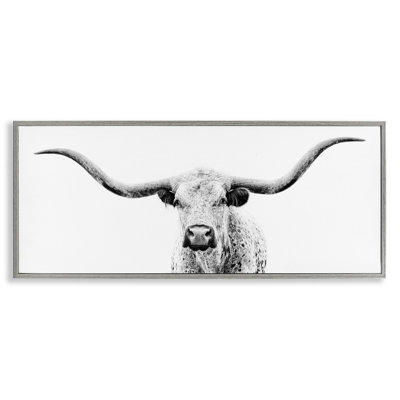 Impression sur toile, "Longhorn" par PHBurchett