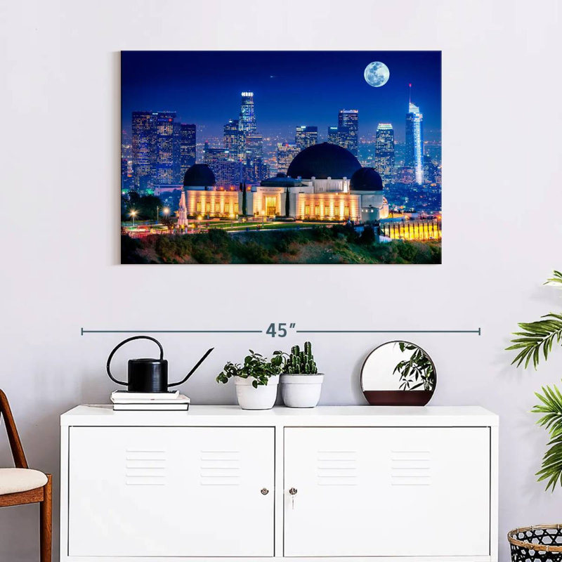 Kavia Griffith Park Observatory, 24" H x 36" W