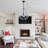 16.53" Retro Countryside Chandelier Adjustable Chain Need 1*E26 Bulb