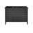 Cascade 48 in. Black Oak Bathroom Vanity With Black Ceramic Sink Top-121677772-98796187-121677768