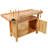 Professional Rubberwood Solid Wood Workbench-3 Drawers