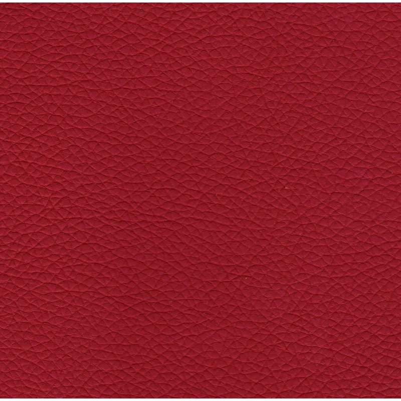 Pasha MW Side Chair, Red Leatherette, Walnut 