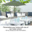 Housse de remplacement pour parasol Abbate Market