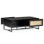 Reese Trestle Coffee Table with Storage-940577331
