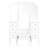 White Makeup Vanity With Triple Mirror, 6 - Drawer Organization, Comfortable Stool And Full Length Mirror For Bedroom Use Antique Style Storage Solution, Soft Cushioned