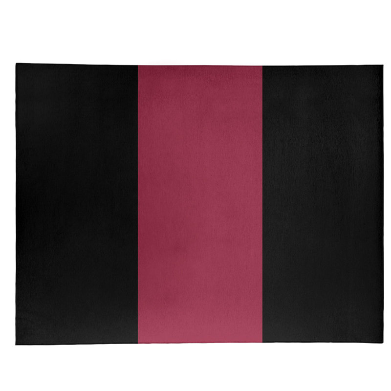 Tapis en poly à rayures de football arizona, Rectangle 4 pi x 6 pi