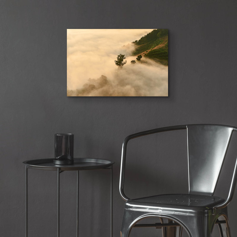 «Clouds» par Photoinc Studio, art mural en verre acrylique, H 16 po x l 24 po x P 0,2 po
