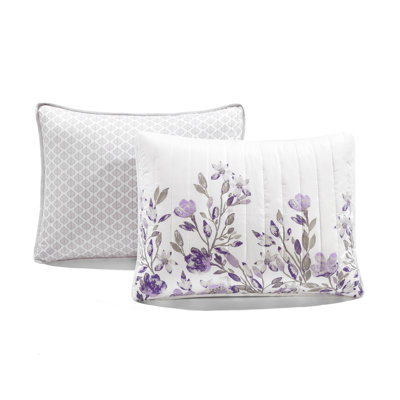 Microfiber Reversible 3 Piece Quilt Set