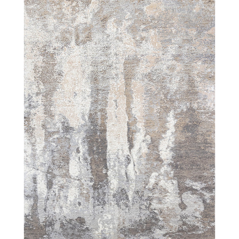 Tapis rectangulaire noué à la main, Rectangle 12 pi x 15 pi