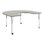 Table d'activité en fer à cheval à hauteur ajustable Goddard