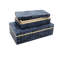 Midnight Bone, Brass, Engineered Wood Decorative Box
