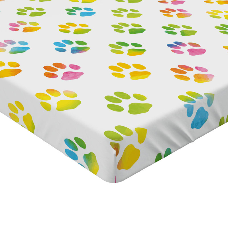 Multicolore Ambesonne, Drap-housse très grand californien