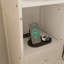 Lit plateforme en bois de pin avec table de chevet tout-en-un 2-2033441675
