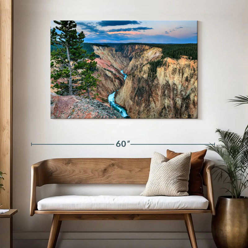 Alvord Yellowstone Grand Canyon, 32" H x 48" W