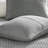 Full/queen Size Grey - 3 Pieces, Microfiber With Cotton Fill, Reversible For Seasonal , Enchanting Quilt Revelation Piece Filling, Any Weather Shift, Attractive Exhibition