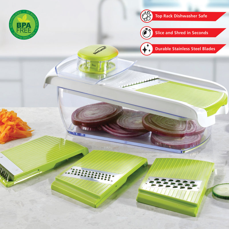 Brentwood 8 - Piece Mandoline Slicer Set