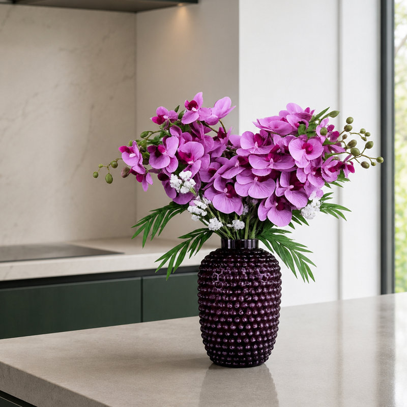 Silk Artificial Arrangement in Vase