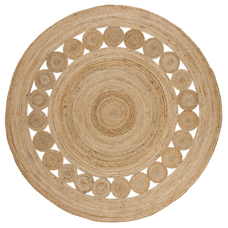 Mindy Hand Loomed Beige Rug
