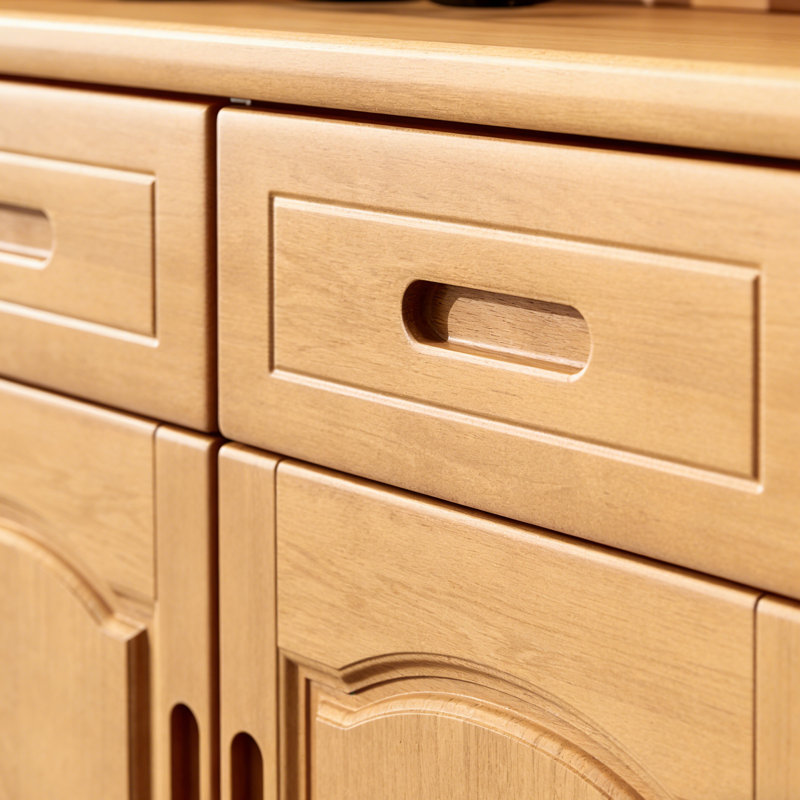 Buffet de 62,99 po Efren, Brun orangé