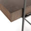 Bureau d'écriture en bois massif avec huche Loki-88300362
