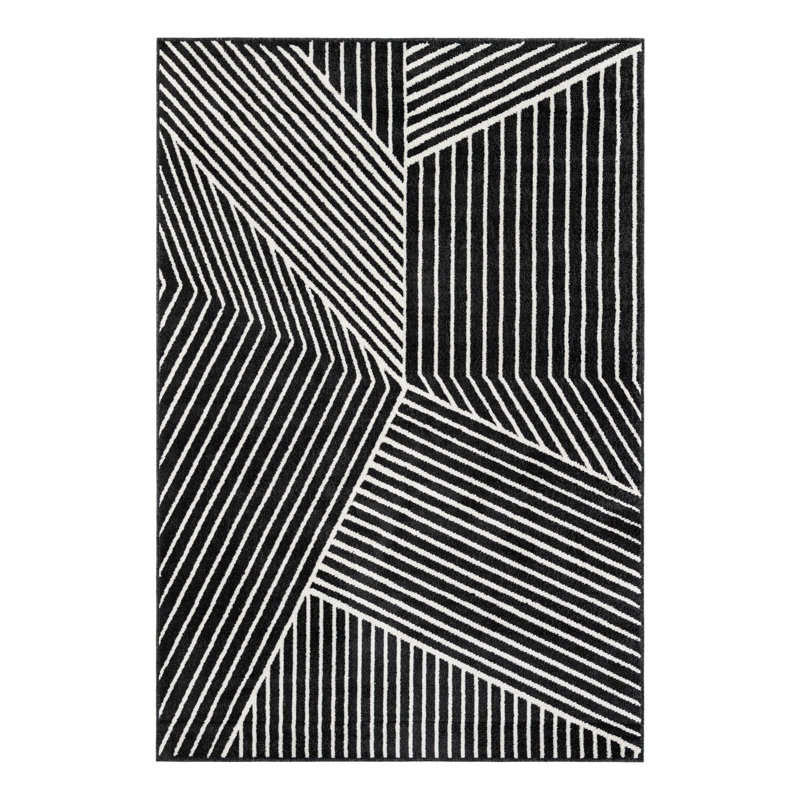 Tapis Latitude Run® Orkla Nikolis noir, Rectangle 6 pi 1 po x 9 pi