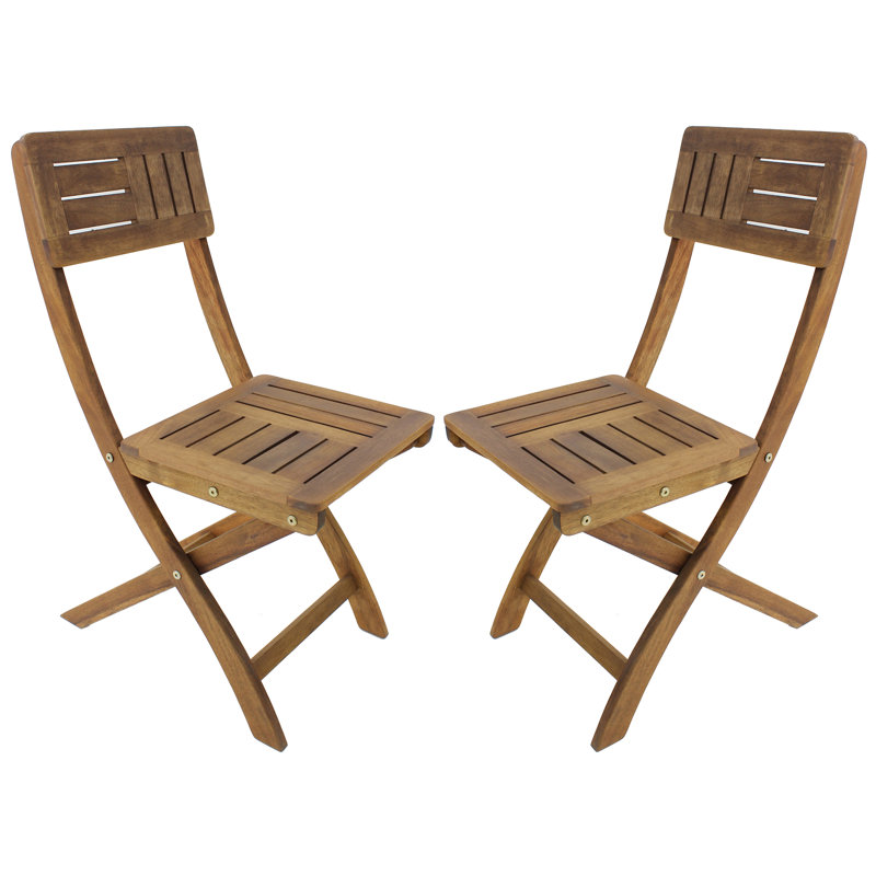 Chaise de patio pliante Alban