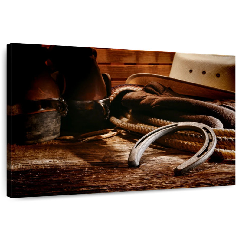 Lelar Western Themed, 26" H x 39" W
