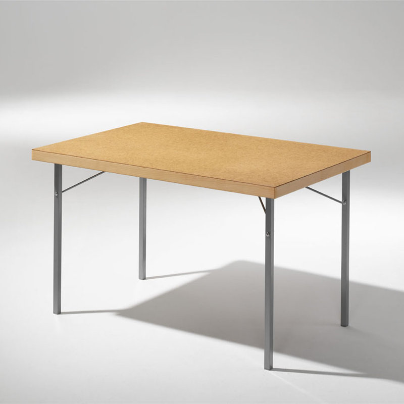 Brookland Rectangular Folding Table, H74 x L180 x W80cm, Wood Fibre Board
