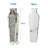 DeGrailly Crystal Glass Floor Vase