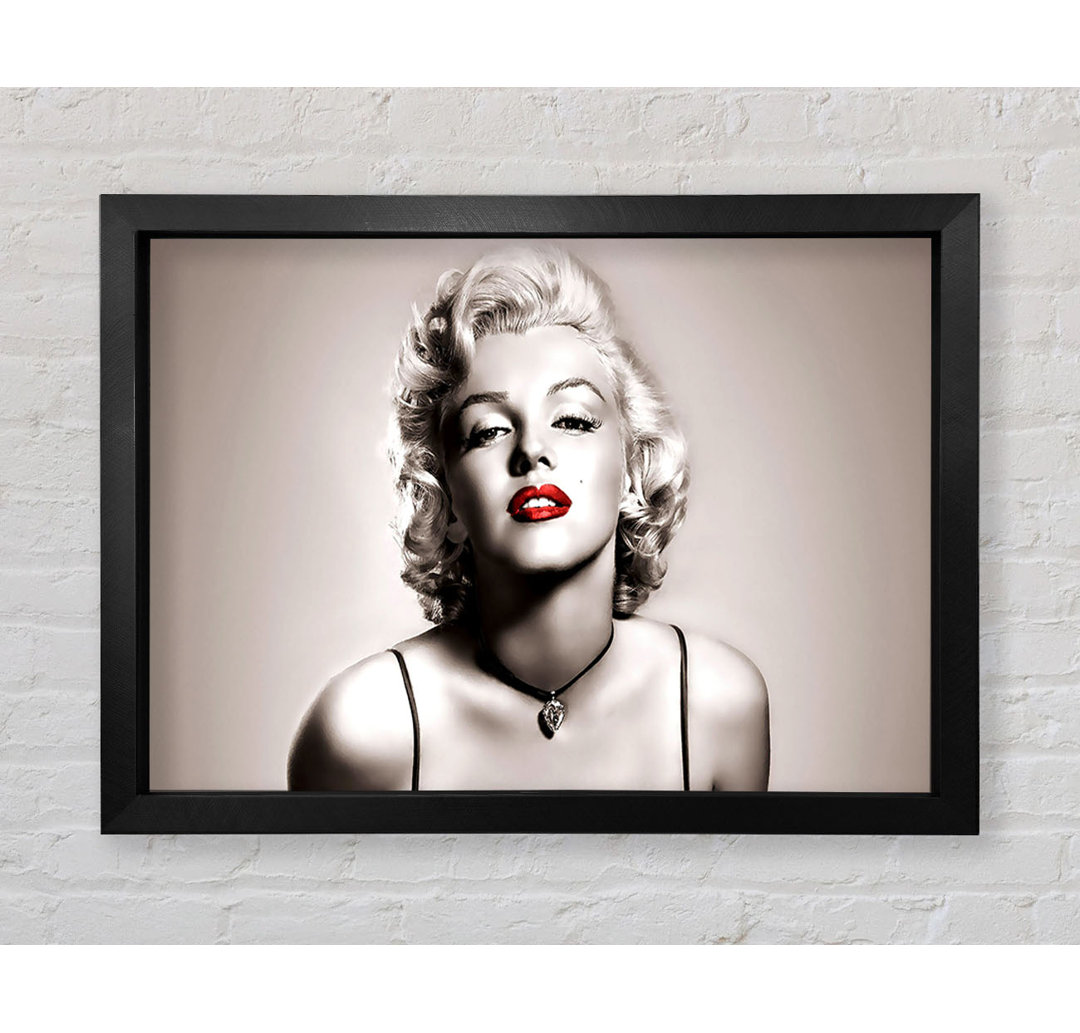 Marilyn Monroe 6 - Einzelne Bilderrahmen Kunstdrucke