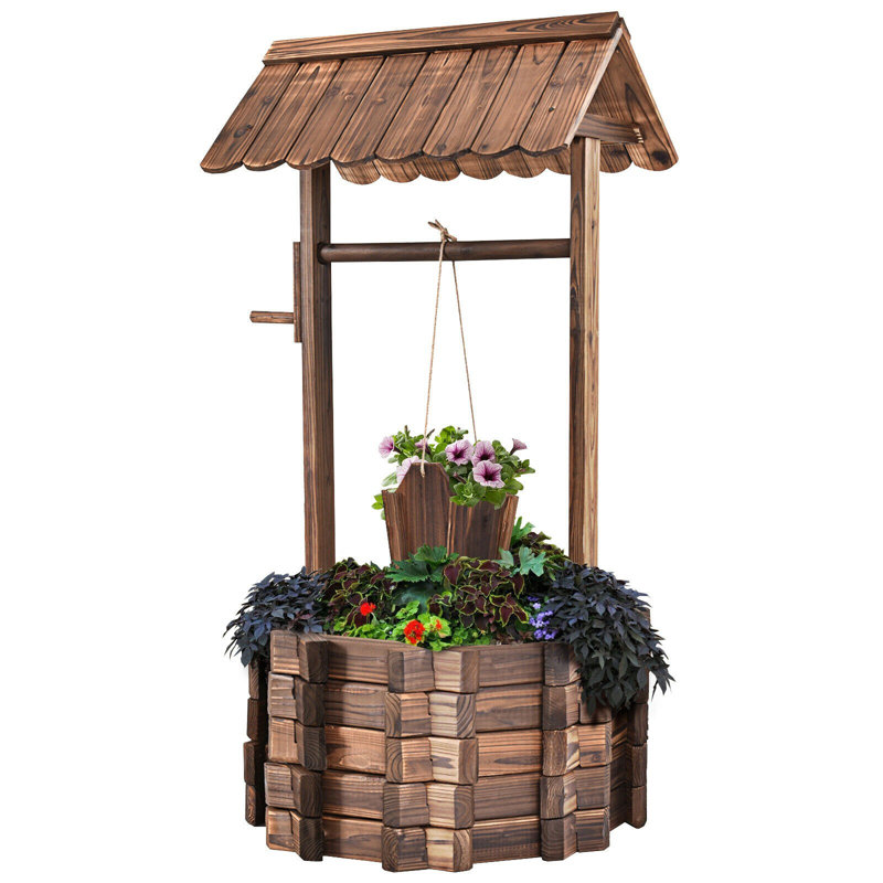 Fairbury Wood Planter Box