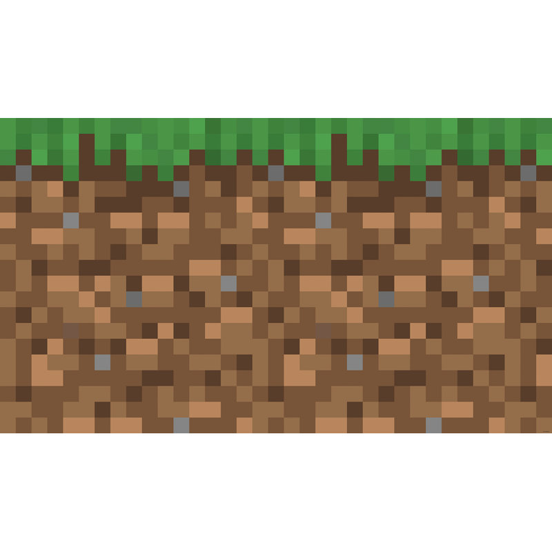 Minecraft Blocks Peel & Stick Wallpaper Mural