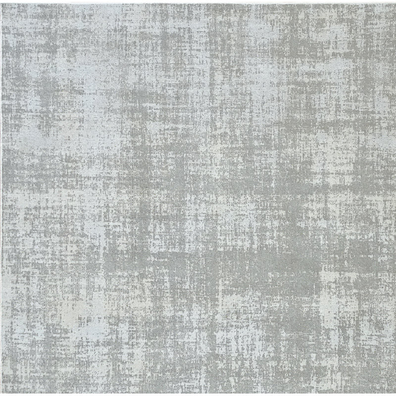 Tapis gris Cales, Rectangle 7 pi 10 po x 10 pi 10 po