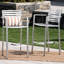 2 espaces de rangement extérieurs pour animaux de compagnie avec cadre en aluminium rouille et siège de parasol 29,50 po