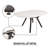 47-63" Expandable Circular Dining Tables