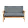 Asteria Upholstered 45'' Loveseat