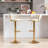 Aryelle Velvet Upholstered Bar Stools with Woven Backrest, Height Adjustable Counter Stools with Low Back, Swivel Kitchen Stools for Kitchen Island, Bar, Pub-1652125575-1642273332