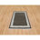 Tapis noir en laine noué à la main 4 pi 1 po x 6 pi Herati All Over Fish Mahi 250 KPSI D310B844BDE4420D9DA9613A211F00B2