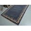 Tapis 4,8 x 7,4 pi, tapis turc, tapis tendance, tapis rétro, tapis bleu