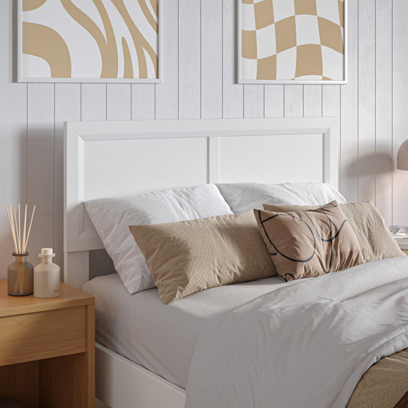 Avaleen Wood Headboard, Twin, White