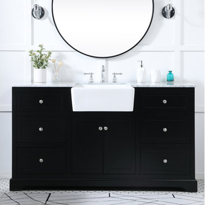 Ensemble de meuble-lavabo simple 60 po Pardue