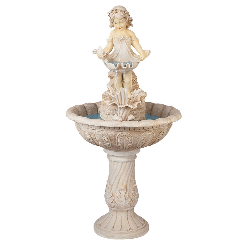 Abigail's Apron Sculptural Floor Fountain