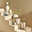 Mini vase en cristal sans plomb Magnolia-42150351-42186175