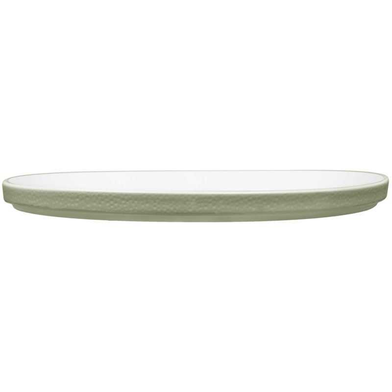 Plateau rond en pierre Noritake Colortex, 11,5 po, Sauge