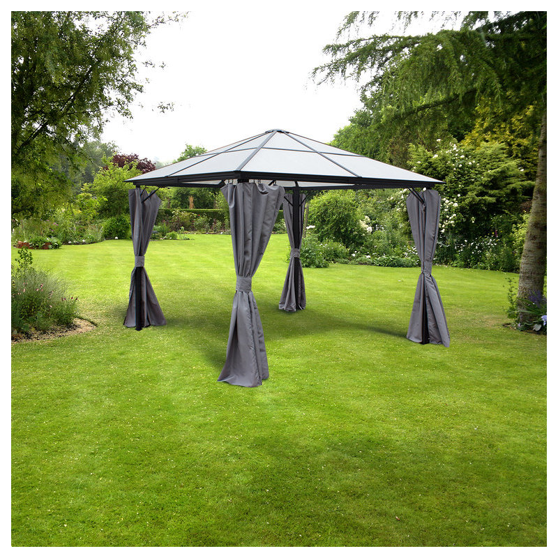 Peninsula 3 x 3m Steel Patio Gazebo